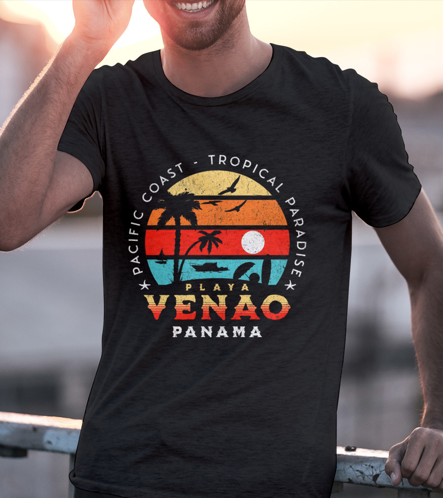 Pacific Coast Tropical Paradise Playa Venao Panama T-Shirt