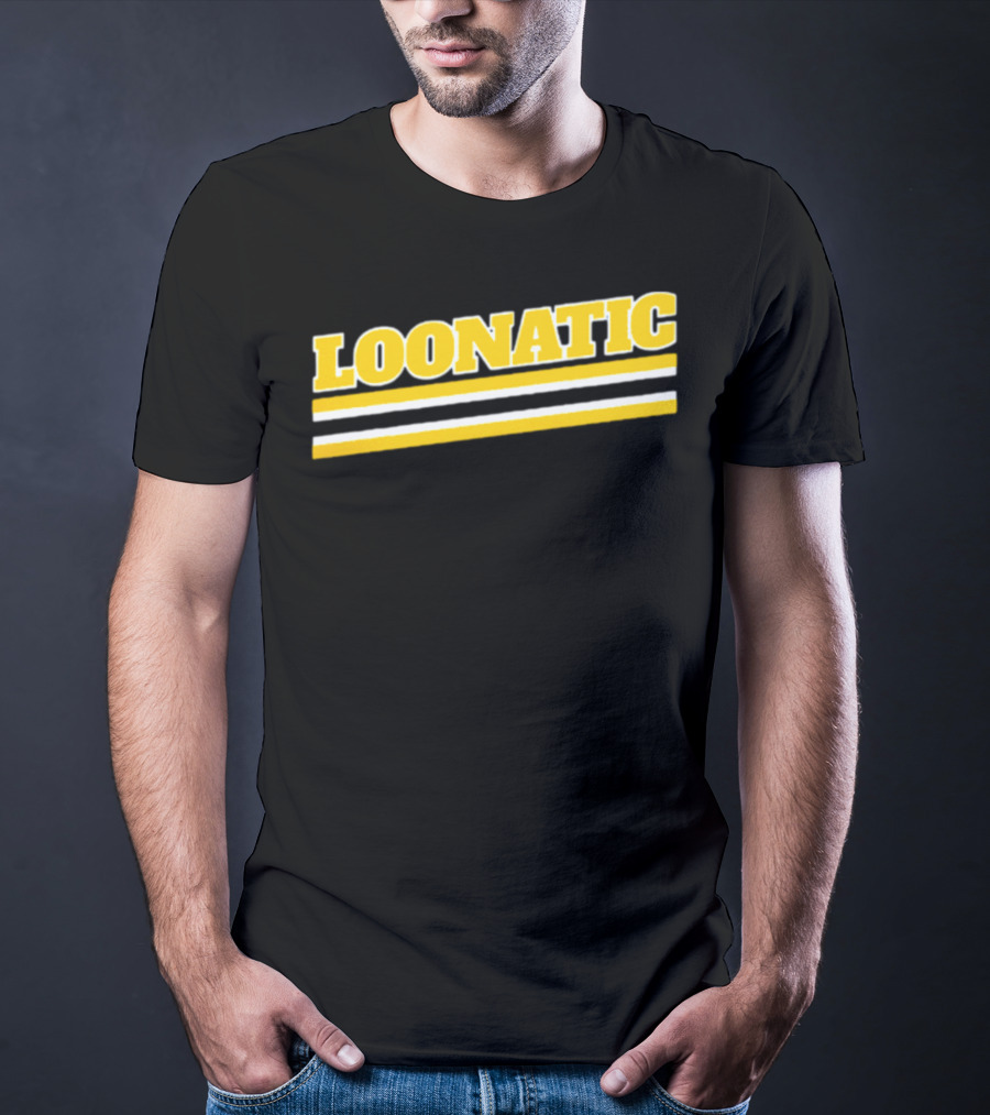 LOONATIC Bold Yellow Stripes T-Shirt