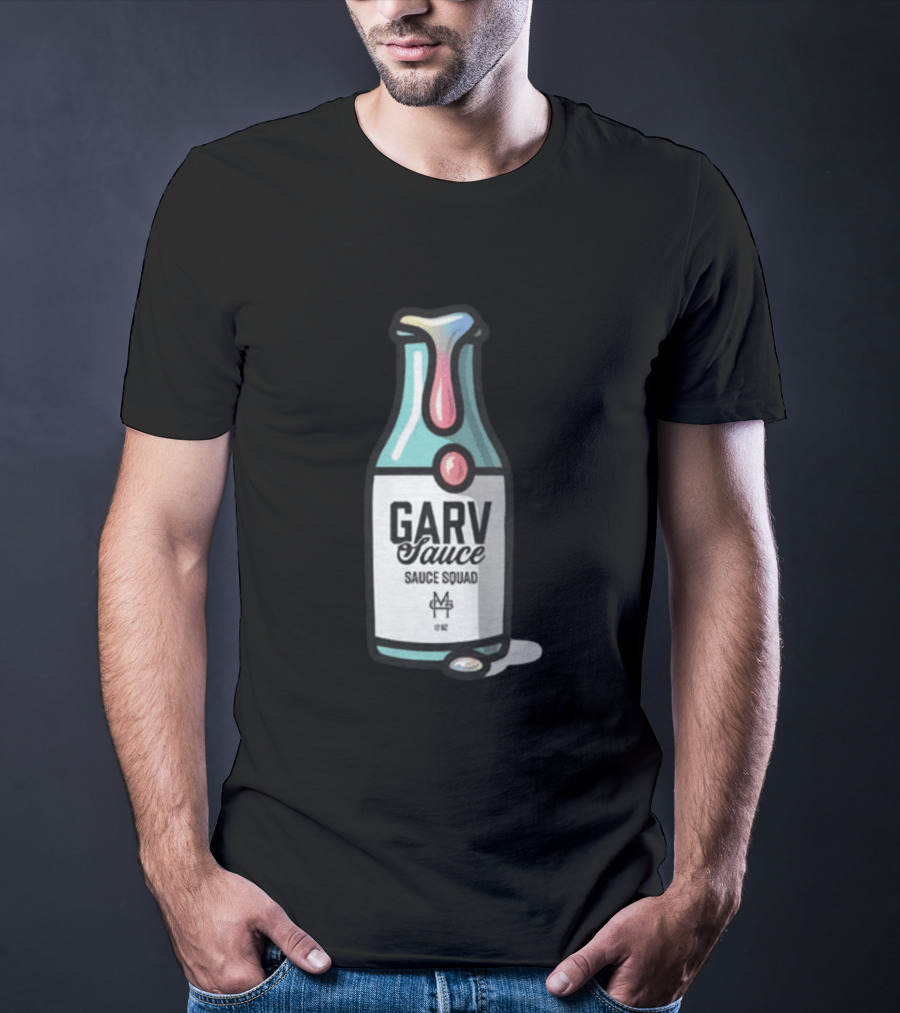 GARV Sauce Bottle Sauce Squad 12 OZ T-Shirt