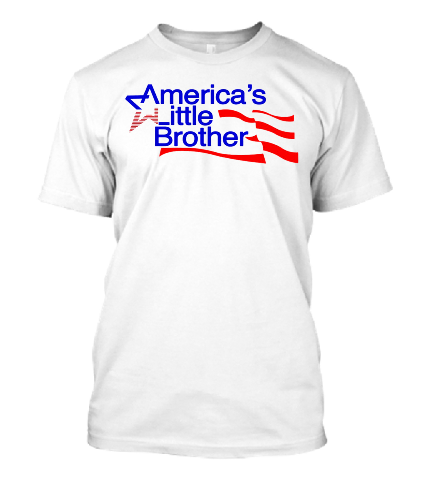 America’s Little Brother Star And Stripes T-Shirt