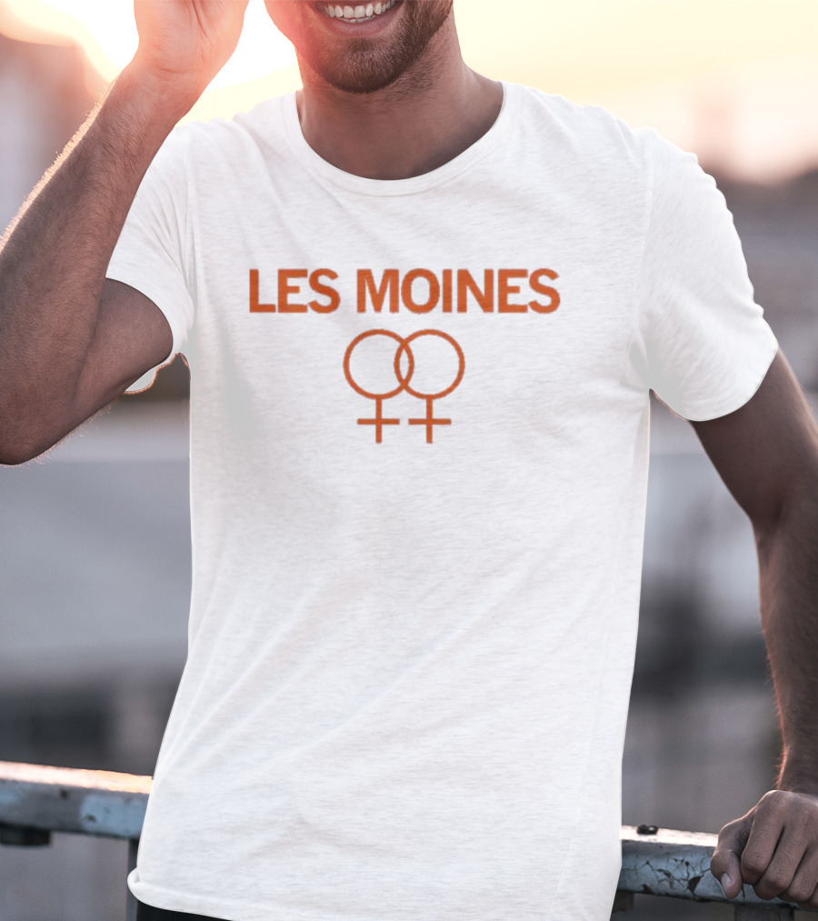 Les Moines Intertwined Venus Symbols T-Shirt