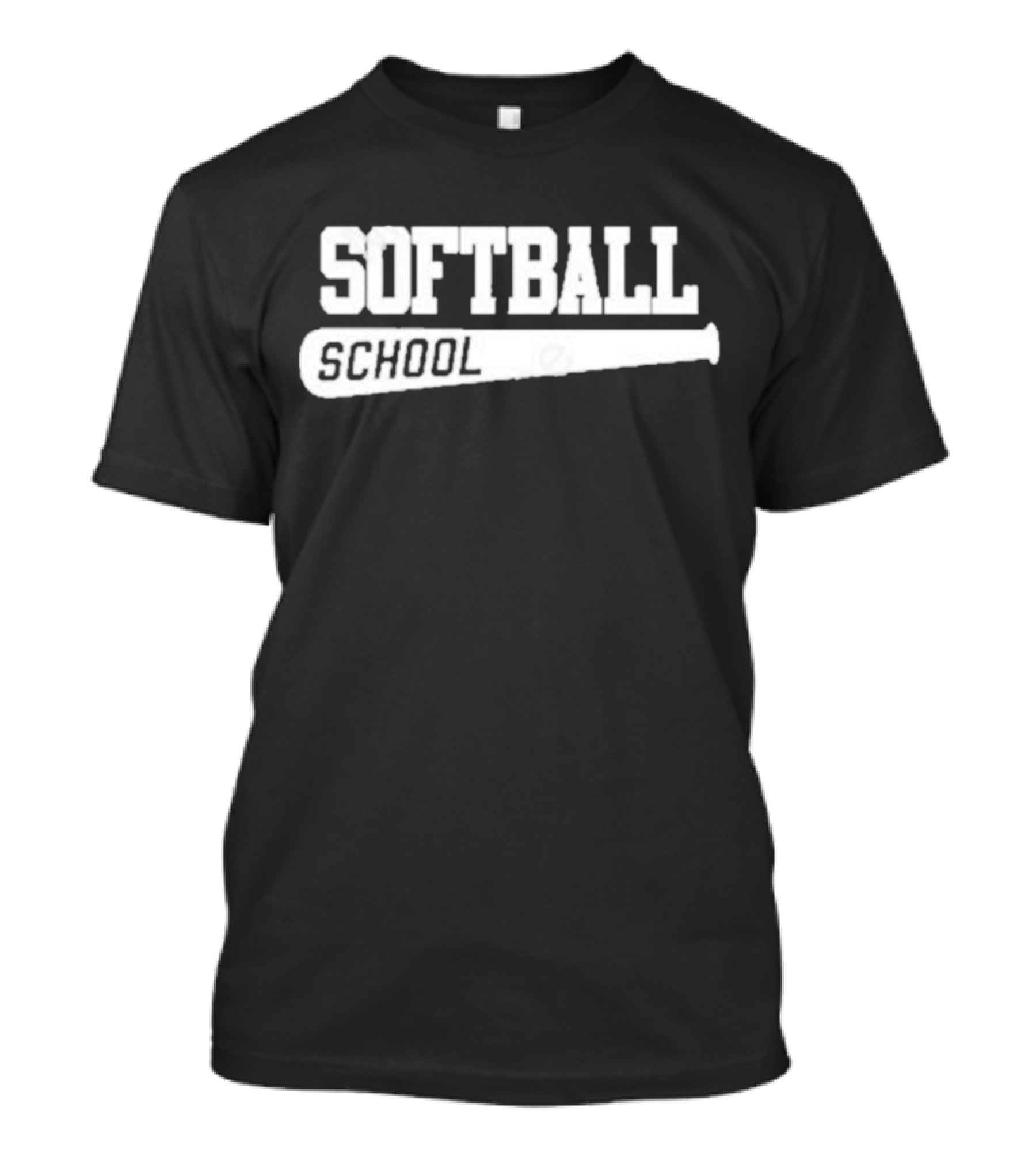 Softball School Bat T-Shirt