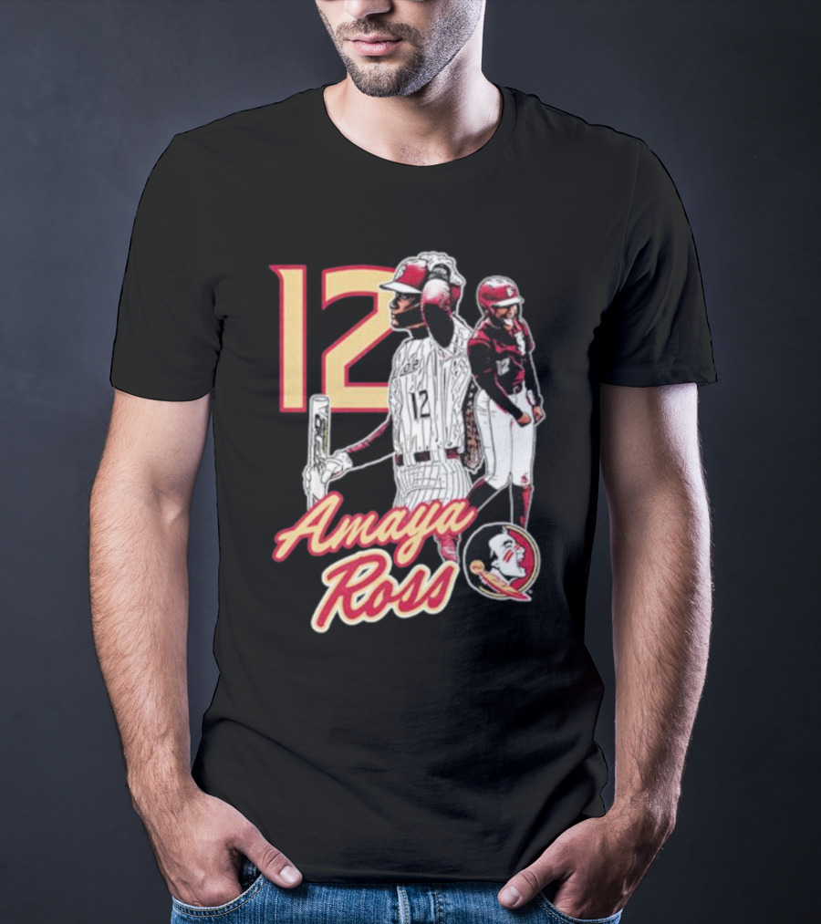 Amaya Ross 12 FSU CWS Bound T-Shirt