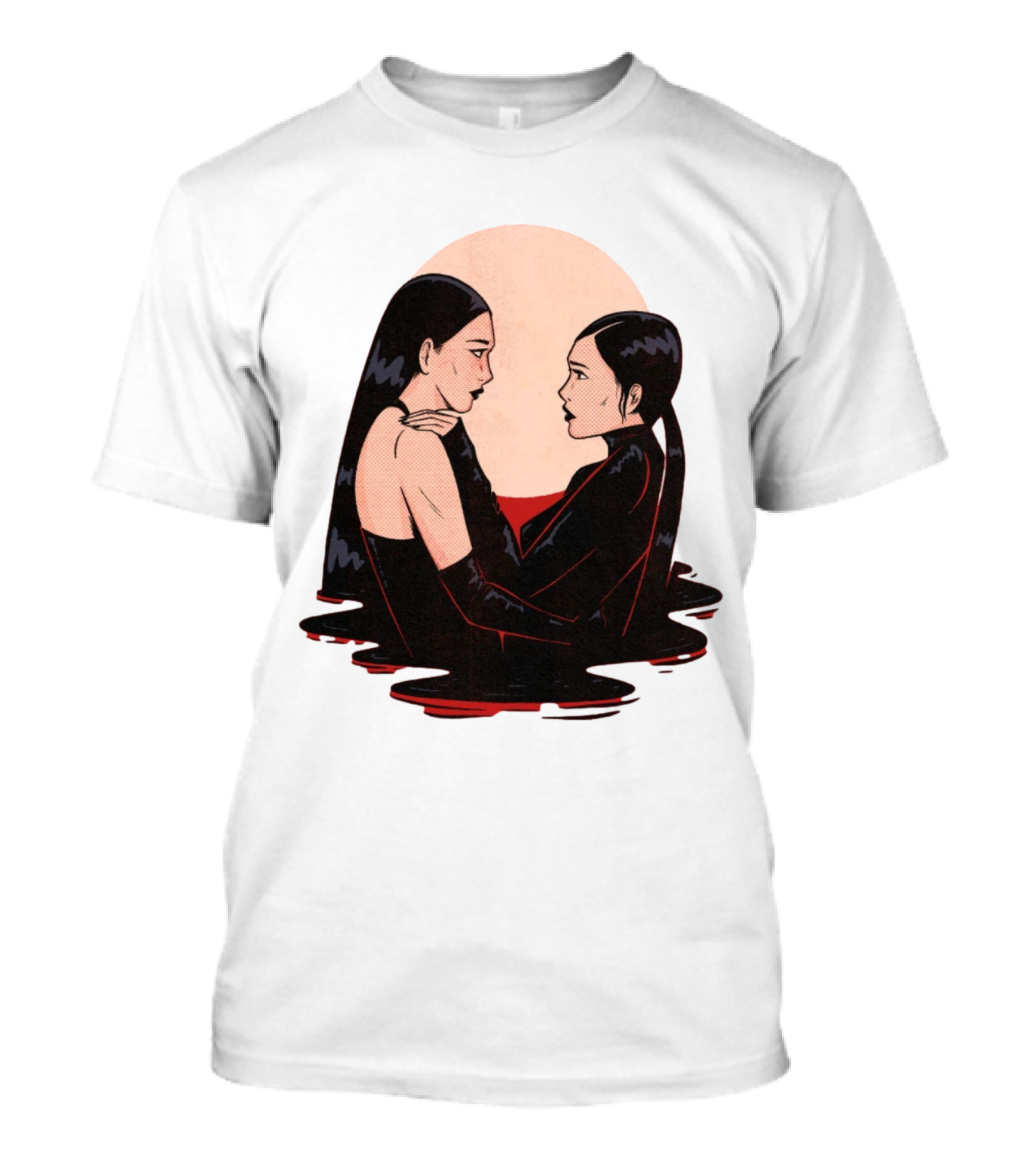 Monster Lovers Under Moonlight T-Shirt