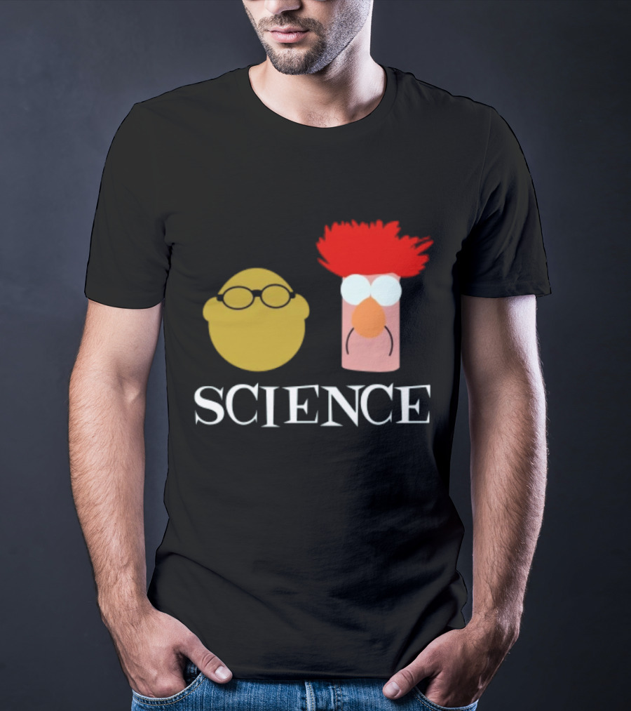 Science Beaker Bunsen Muppet T-Shirt