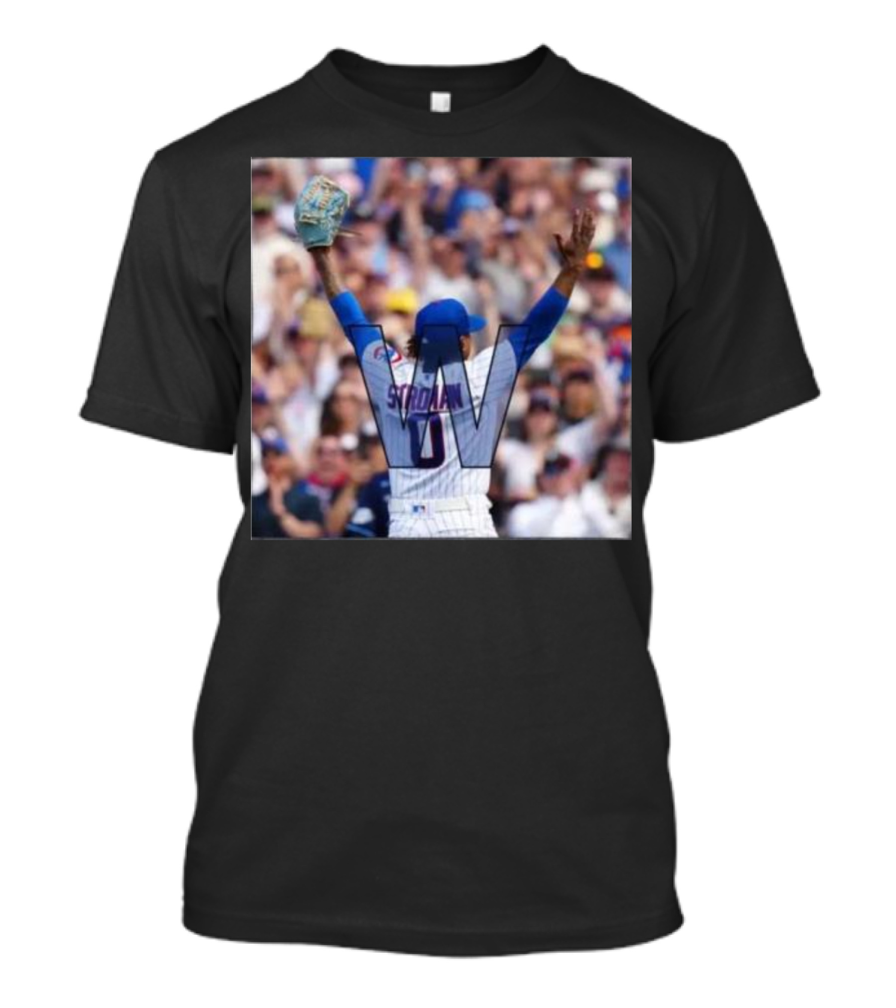 W Marcus Stroman Stroshow W Complete Game Shutout T-Shirt