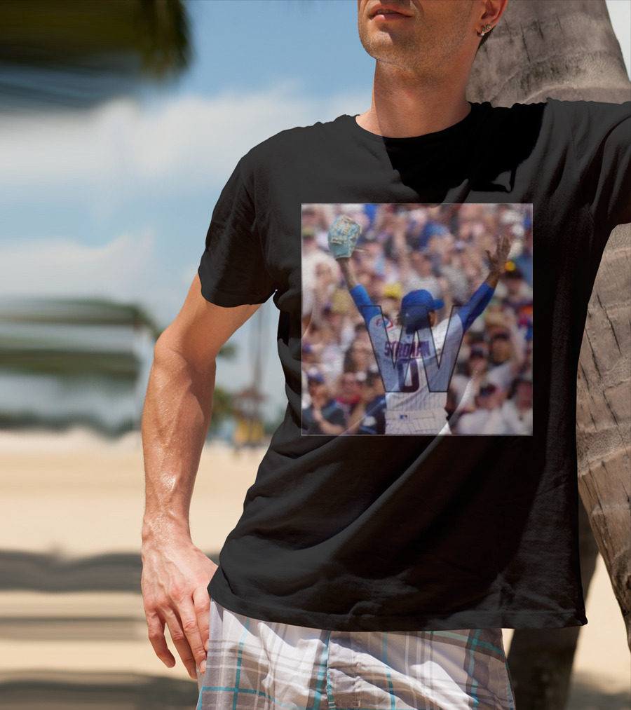 W Marcus Stroman Stroshow W Complete Game Shutout T-Shirt