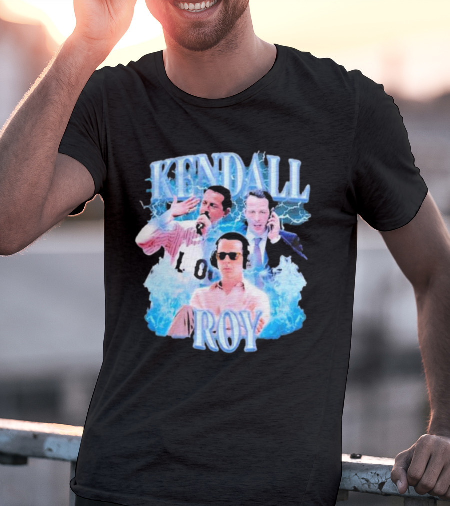 Kendall Roy Disgusting Brothers Iconic Character Moments Electric Blue T-Shirt