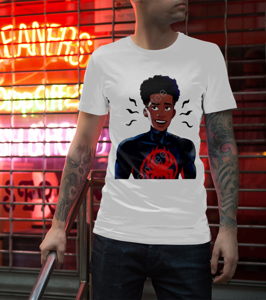 Spider Fam Charms Miles Across The Spider Verse T-Shirt