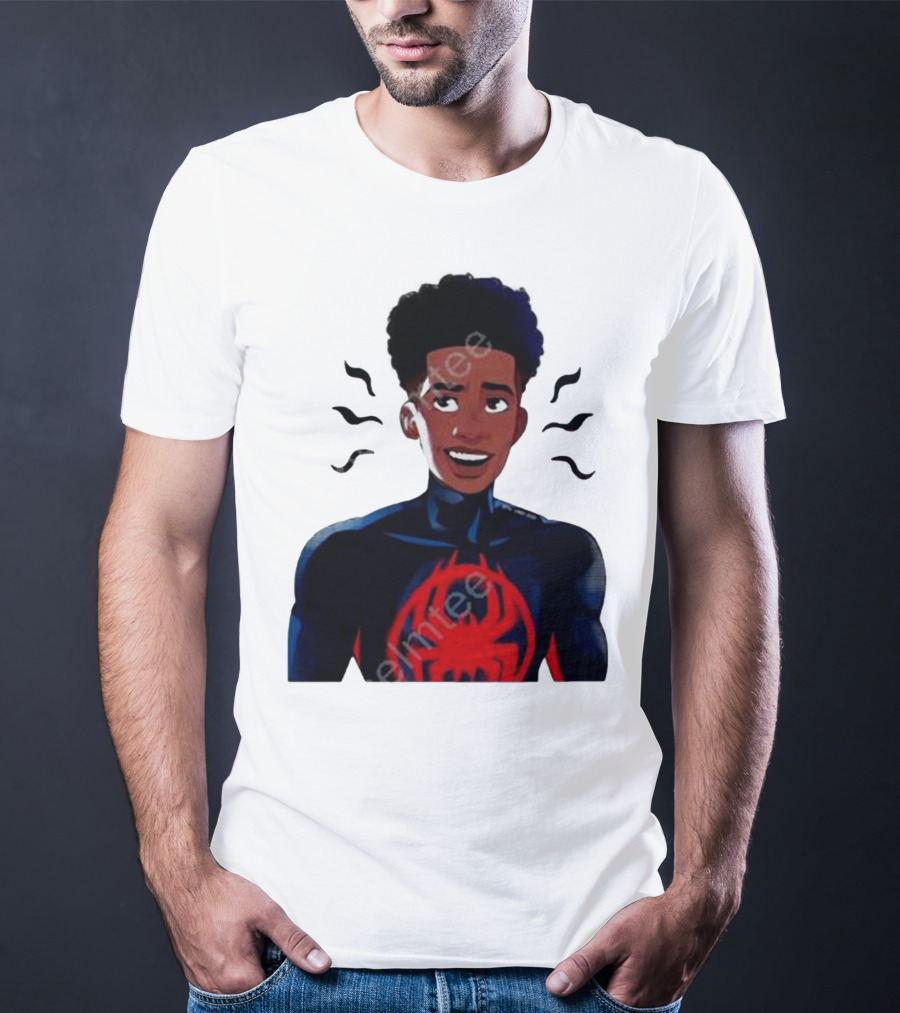 Spider Fam Charms Miles Across The Spider Verse T-Shirt