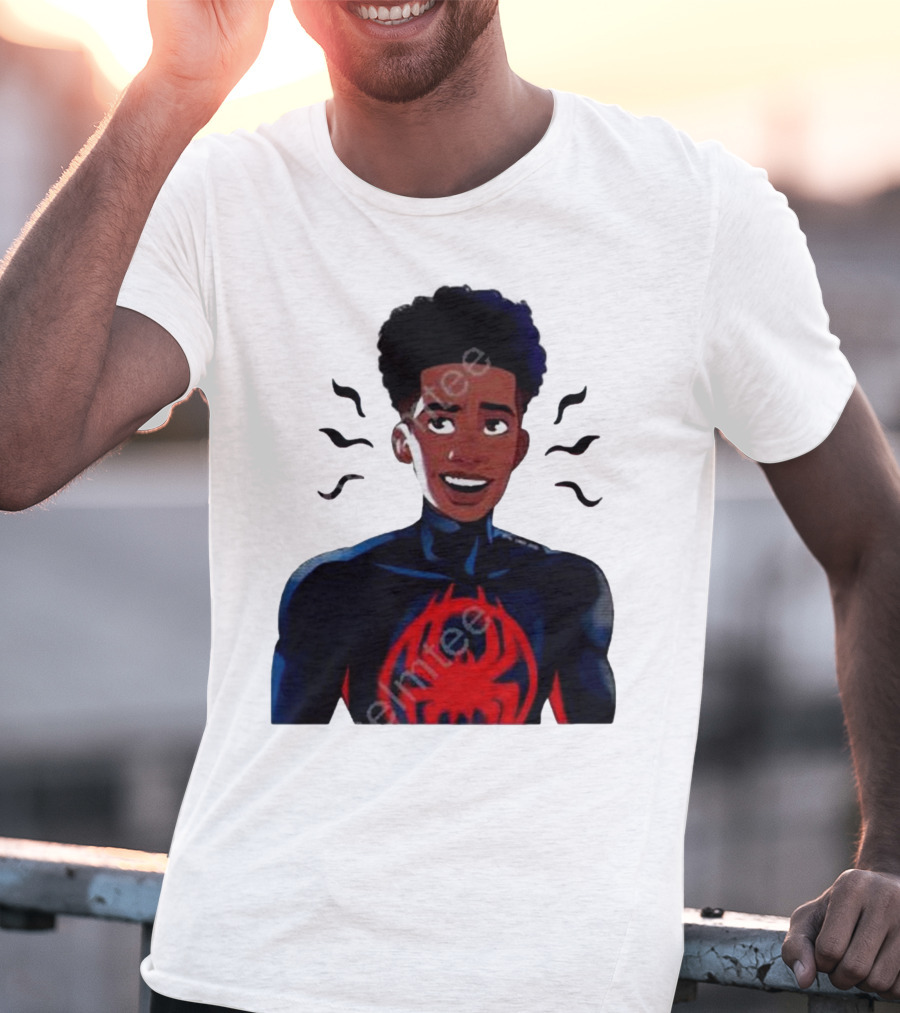 Spider Fam Charms Miles Across The Spider Verse T-Shirt