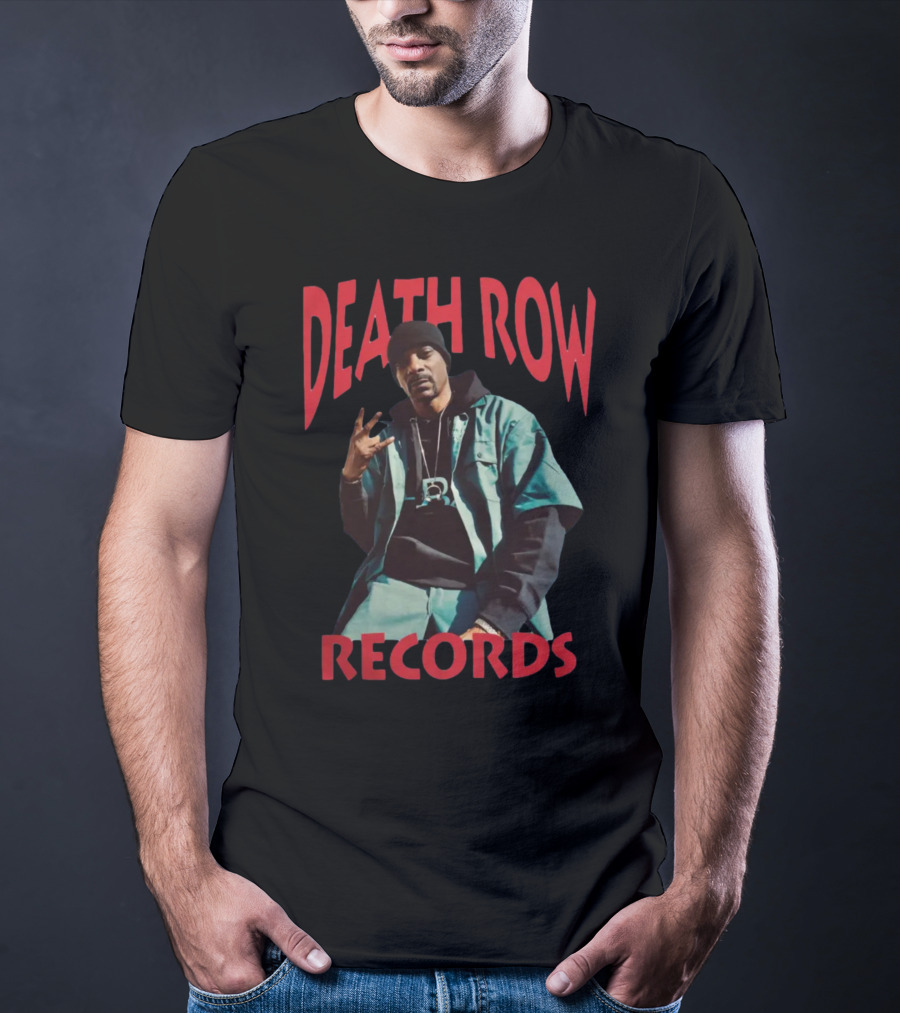 Death Row Records Crooks And Castles West Side Snoop T-Shirt