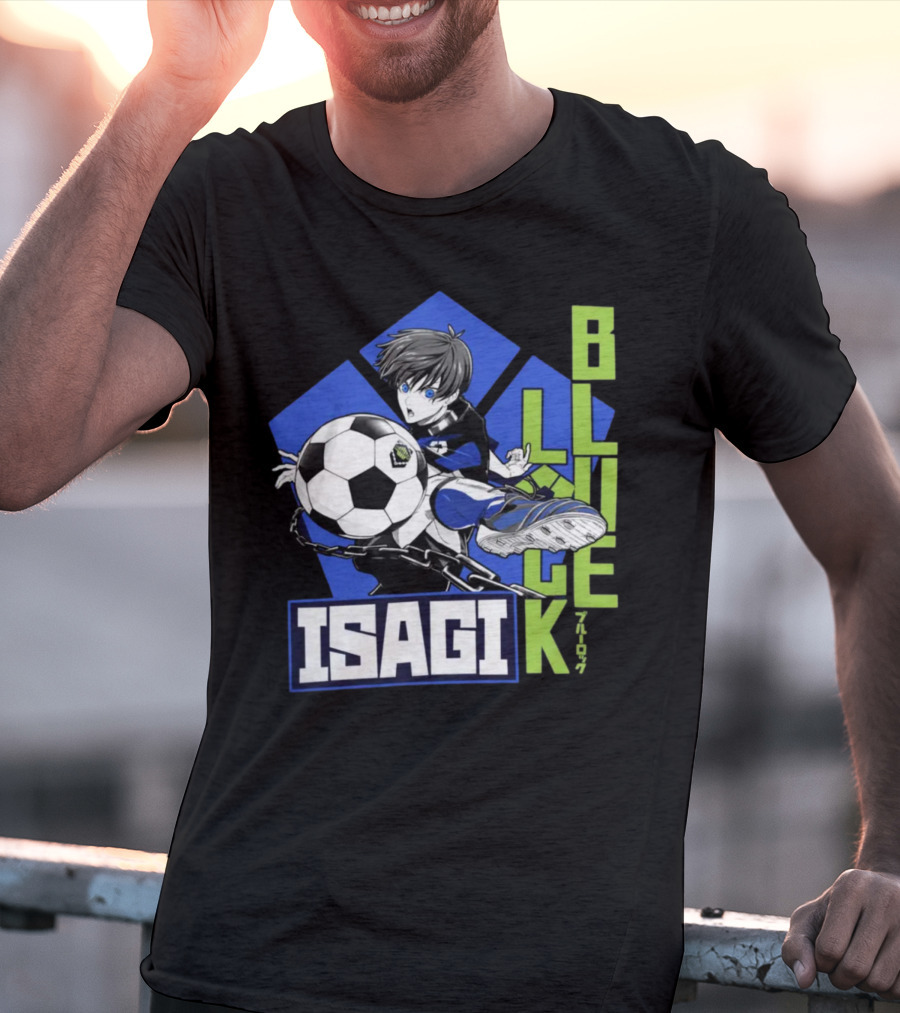Crunchyroll Store Bluelock Isagi Soccer Star T-Shirt