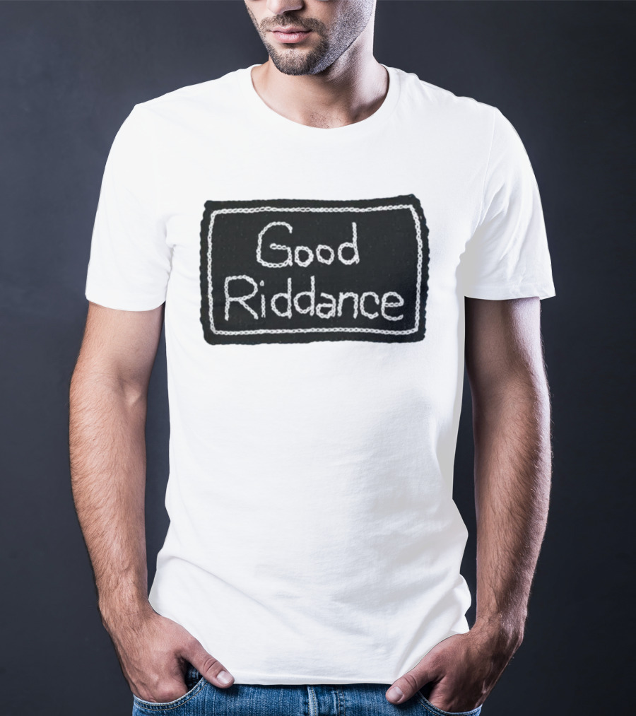 Gracie Abrams Good Riddance Crochet Black Patch T-Shirt