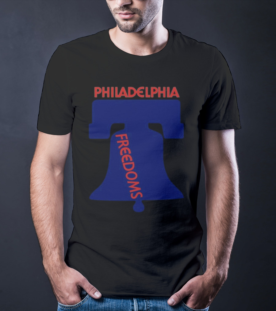 Philadelphia Freedoms Liberty Bell T-Shirt