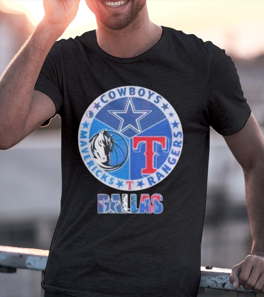 Dallas Cowboys Mavericks Rangers T-Shirt
