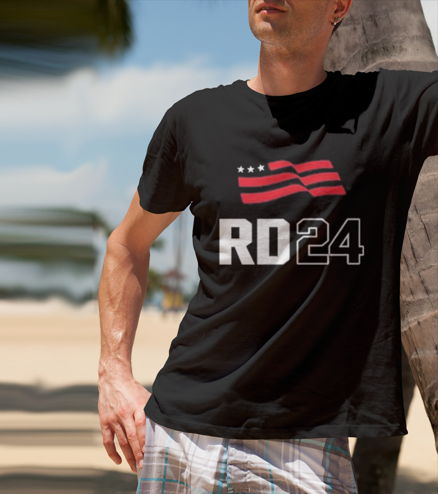 Casey DeSantis RD24 American Flag T-Shirt
