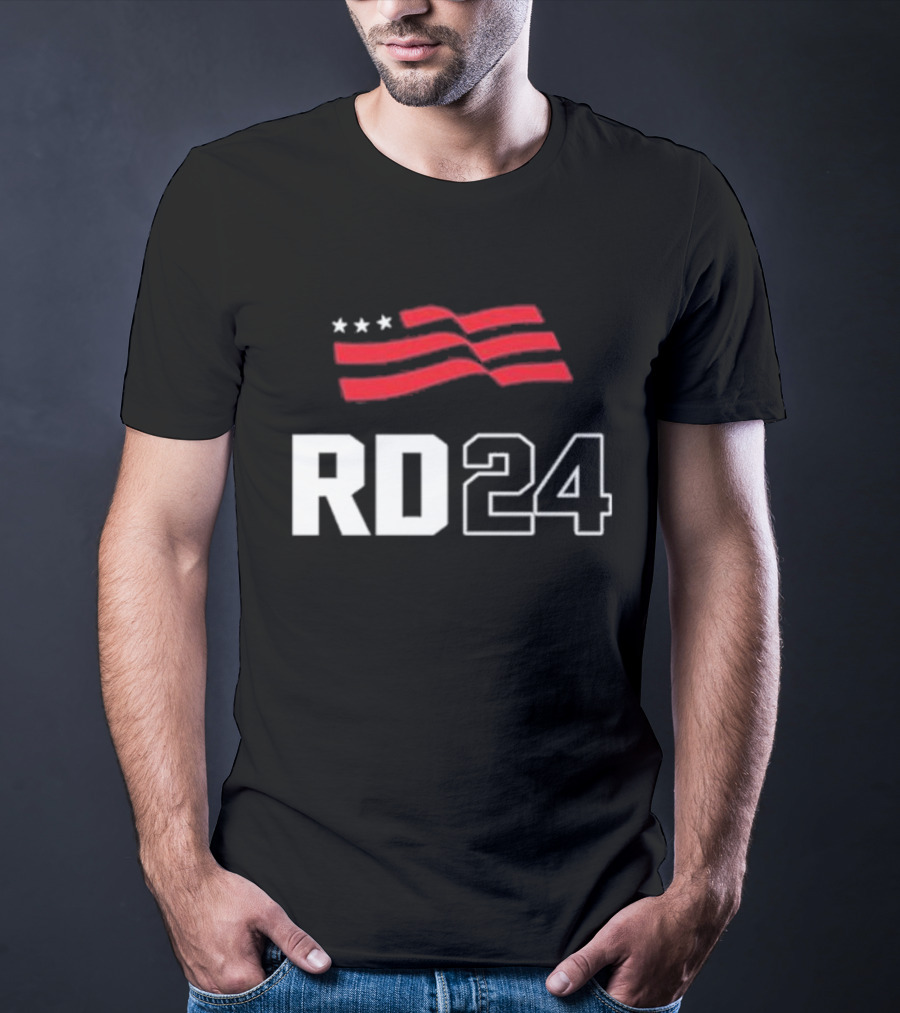 Casey DeSantis RD24 American Flag T-Shirt