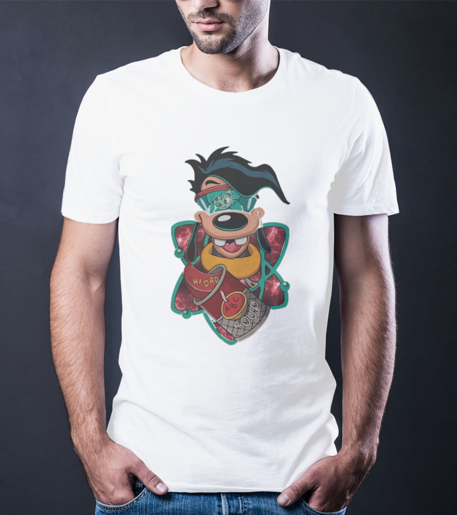 Hi Dad Goofy ABC Soup Can T-Shirt