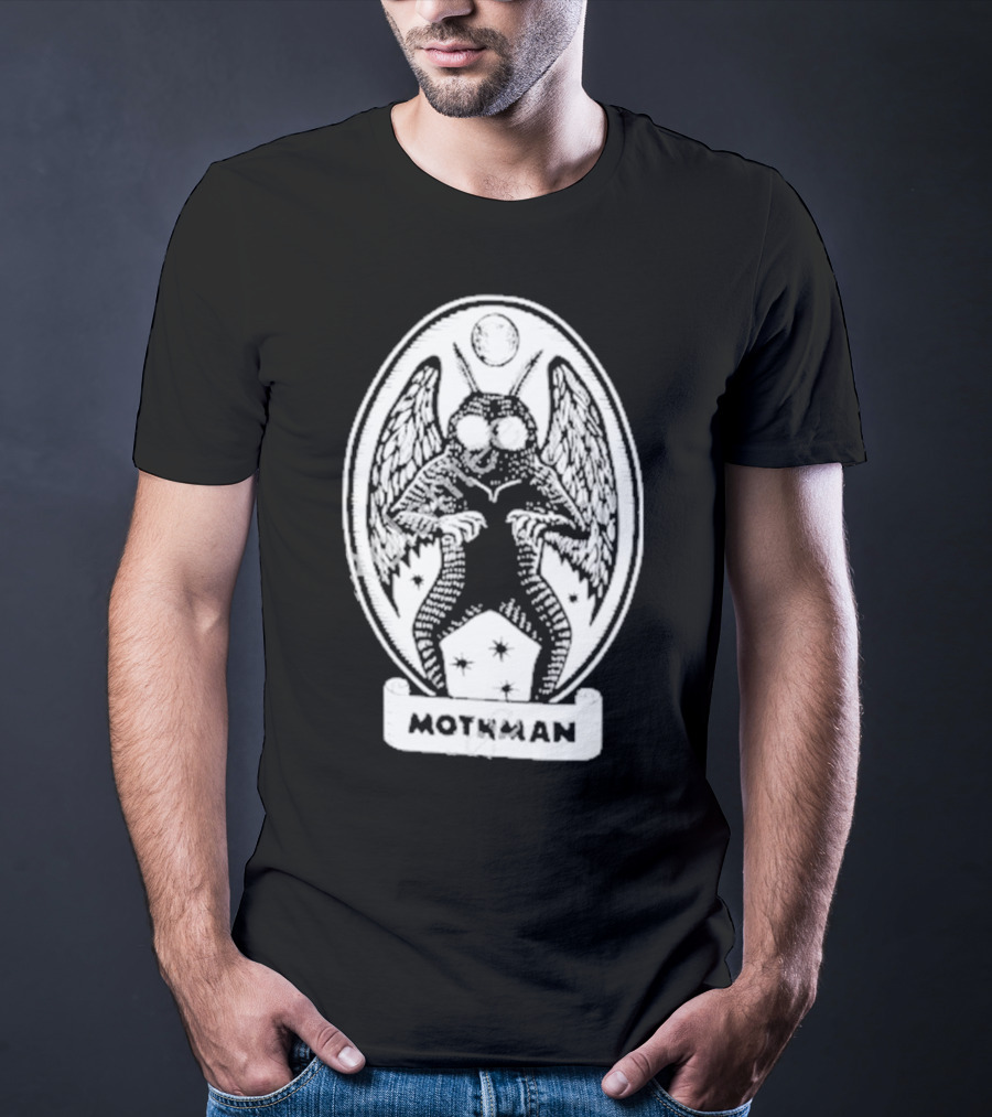 Emery Mothman Celestial Frame T-Shirt