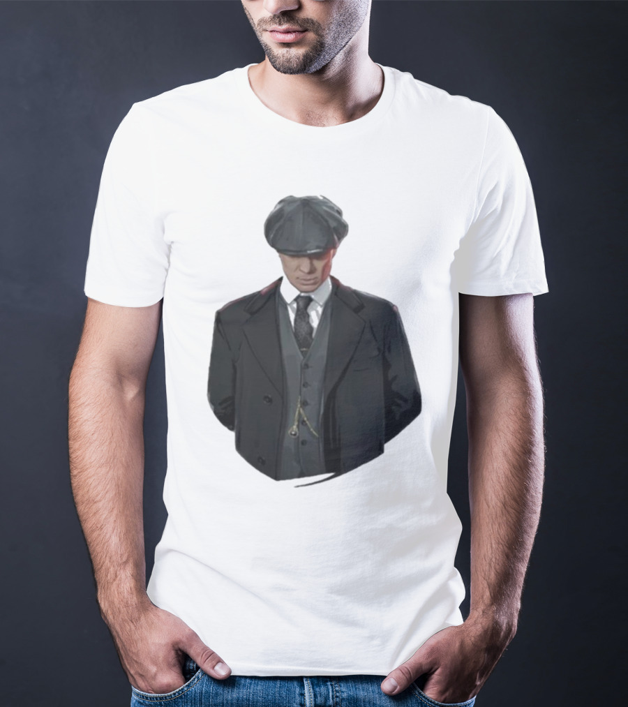 Peaky Blinders Thomas Shelby Suit And Cap Iconic T-Shirt