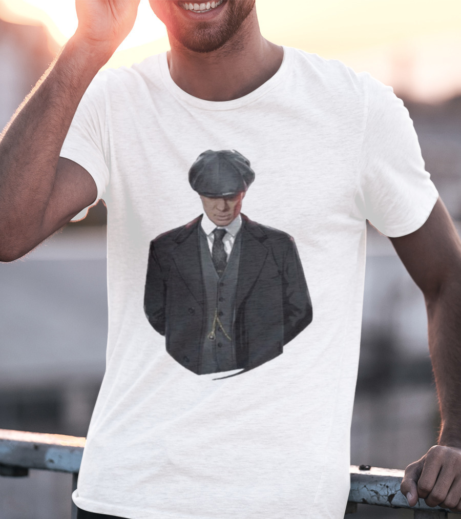 Peaky Blinders Thomas Shelby Suit And Cap Iconic T-Shirt