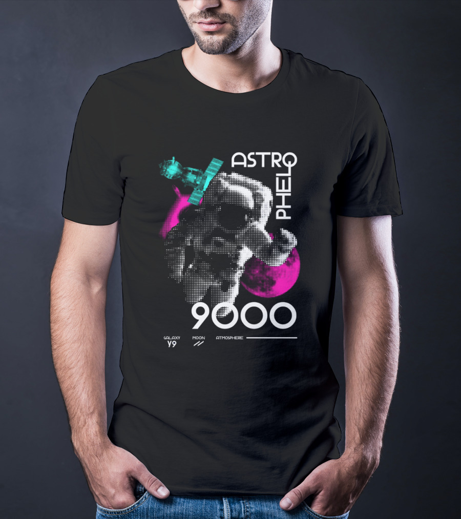 Astrophel 9000 Galaxy V9 Moon Atmosphere T-Shirt