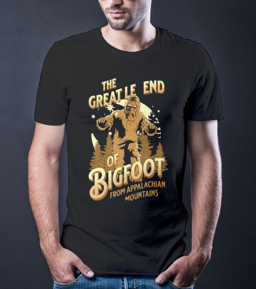 The Great Legend Of Bigfoot From Appalachian Mountains T-Shirt