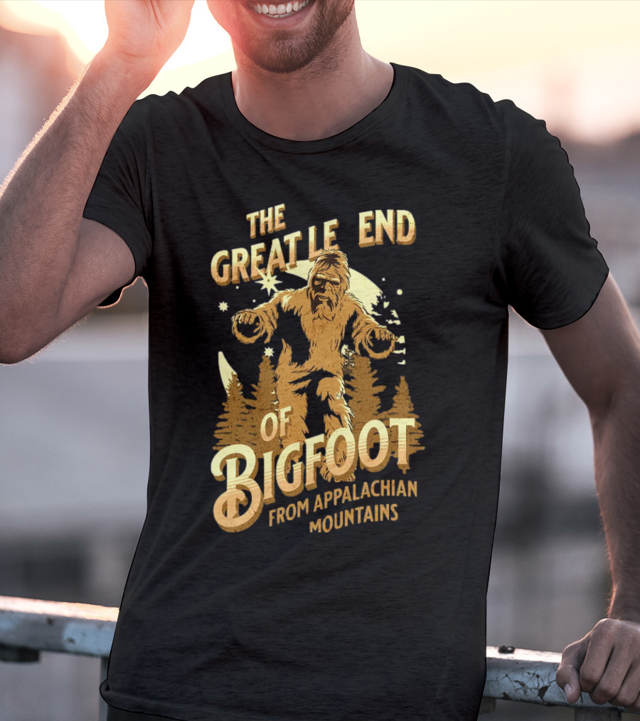 The Great Legend Of Bigfoot From Appalachian Mountains T-Shirt