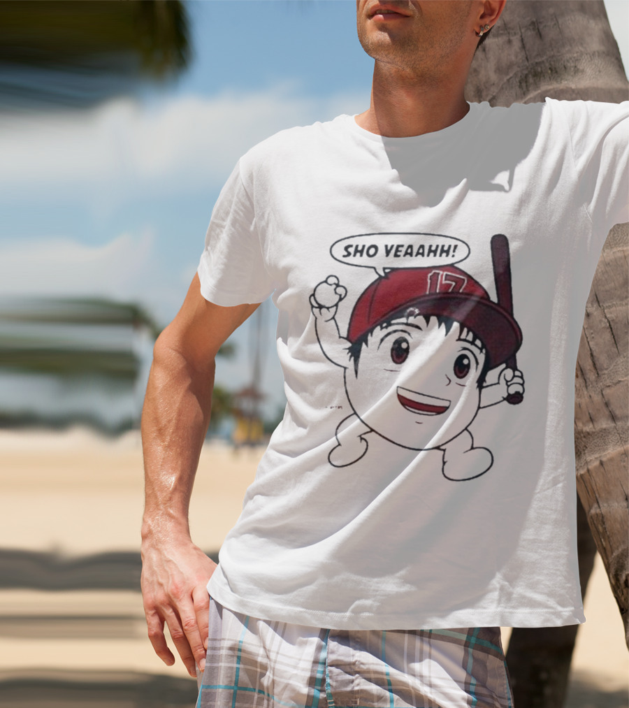 Sho Veahhh 17 Baseball Character Rotowear T-Shirt