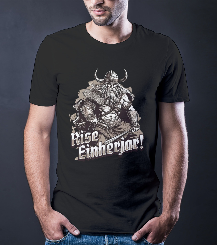 Rise Einherjar Viking Warrior T-Shirt