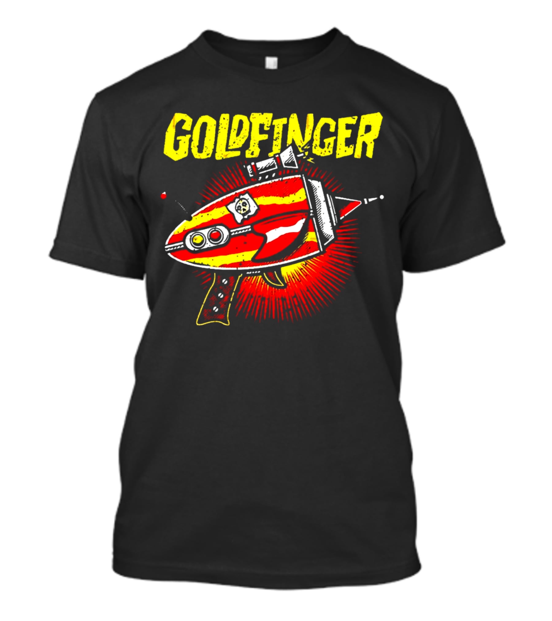 Goldfinger Band Retro Ray Gun T-Shirt
