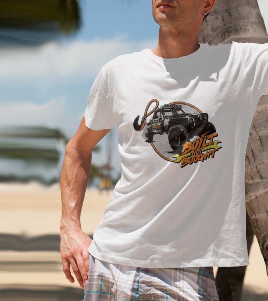 Fab Rats Built Not Bought Vintage Off-Road Truck Merchandise T-Shirt