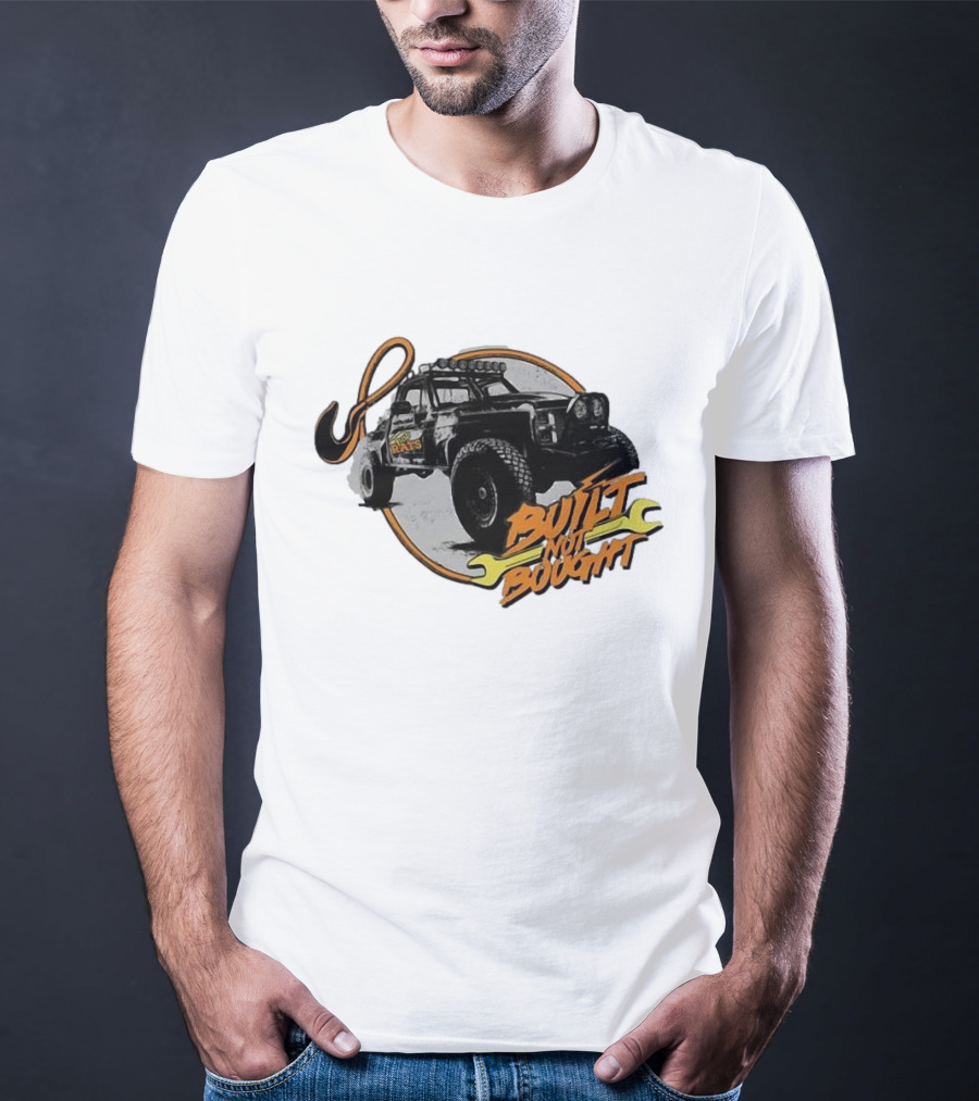Fab Rats Built Not Bought Vintage Off-Road Truck Merchandise T-Shirt