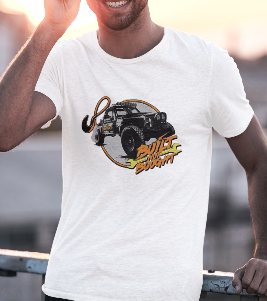 Fab Rats Built Not Bought Vintage Off-Road Truck Merchandise T-Shirt