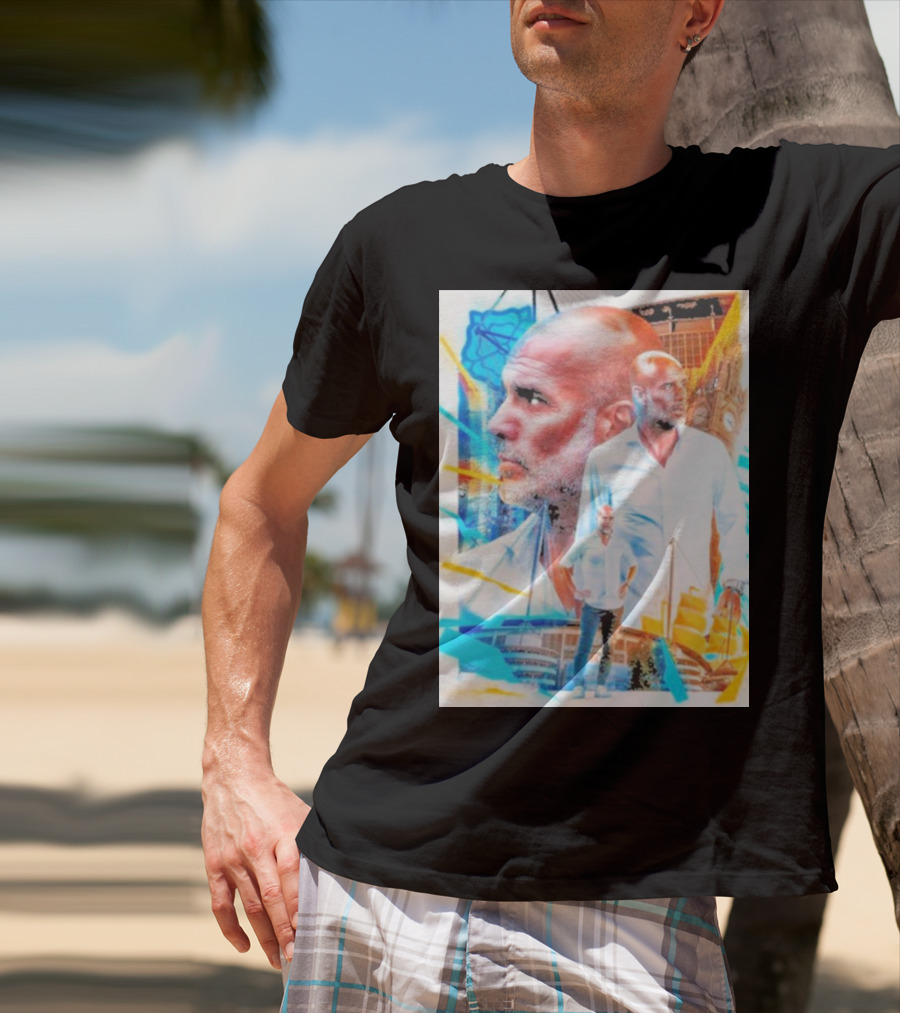 Josep Pep Guardiola New Football Bold Artful Portrait With Vibrant Urban Backdrop T-Shirt