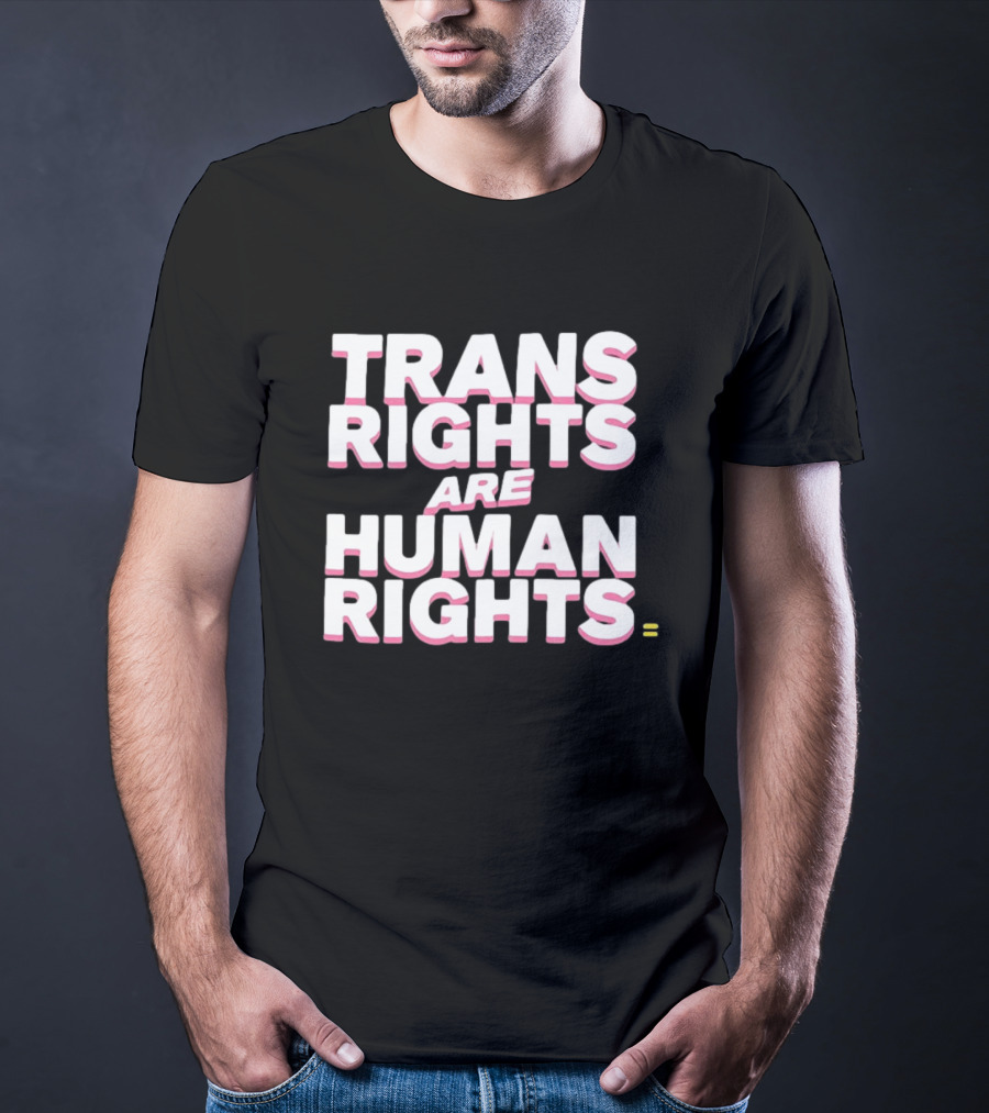 Washington DC Joe Locke Trans Rights Are Human Rights Equality T-Shirt