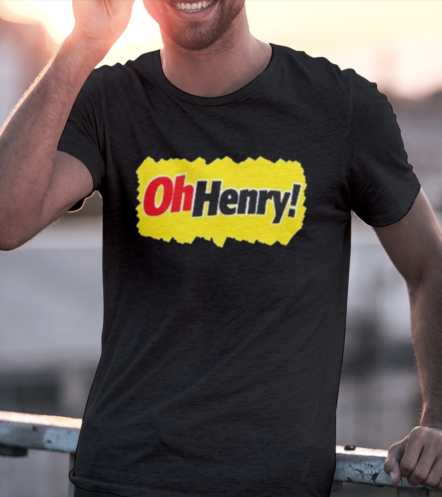 Oh Henry Candy Bar Yellow Wrapper T-Shirt