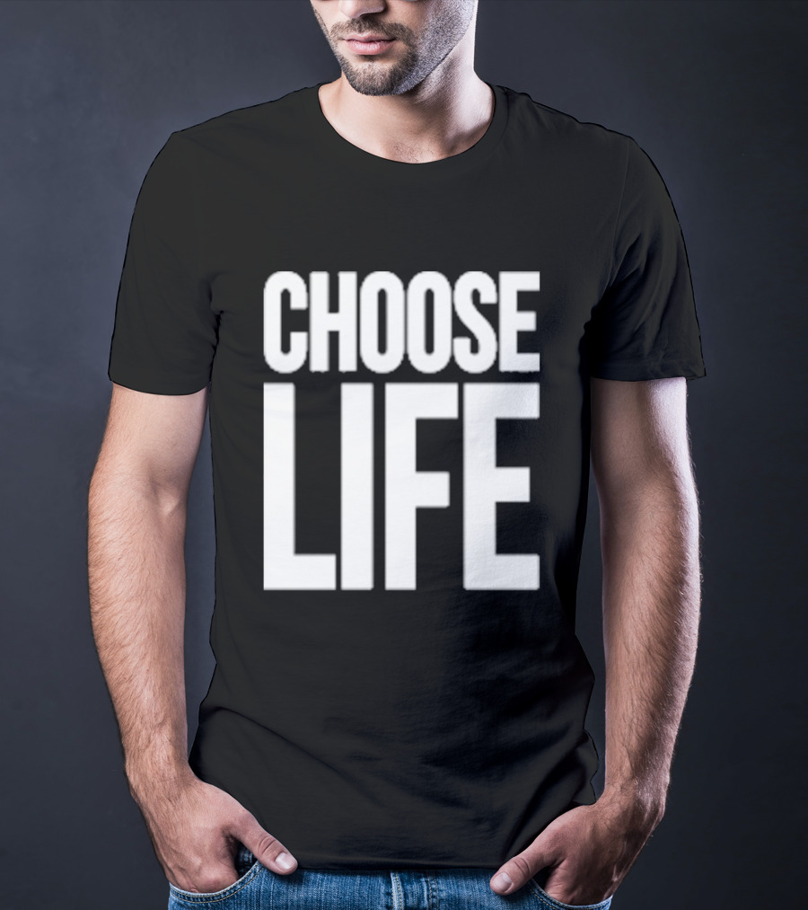Choose Life Andrew Ridgeley George Michael Wham T-Shirt