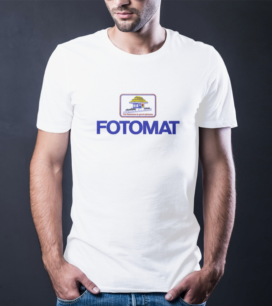 Fotomat Our Business Is Good Pictures Retro 70s 80s T-Shirt