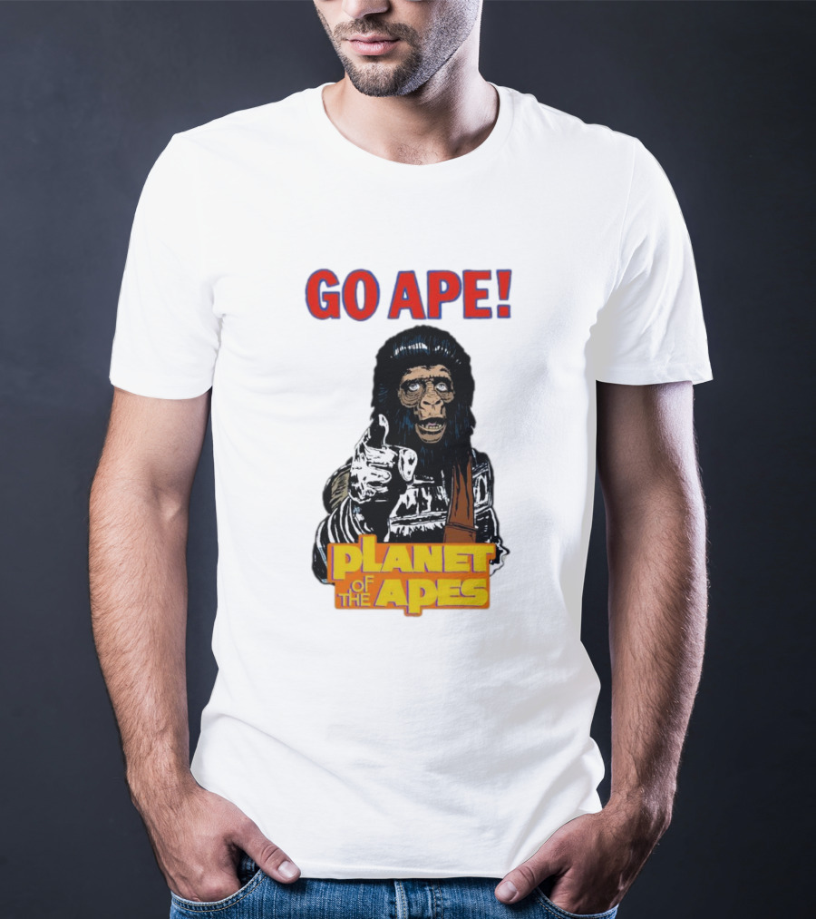 Go Ape Planet Of The Apes Iconic Mashup T-Shirt
