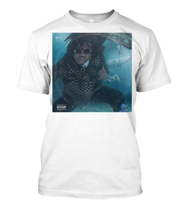 Parental Advisory Gunna Oceangate Album Cover Submarine Underwater T-Shirt