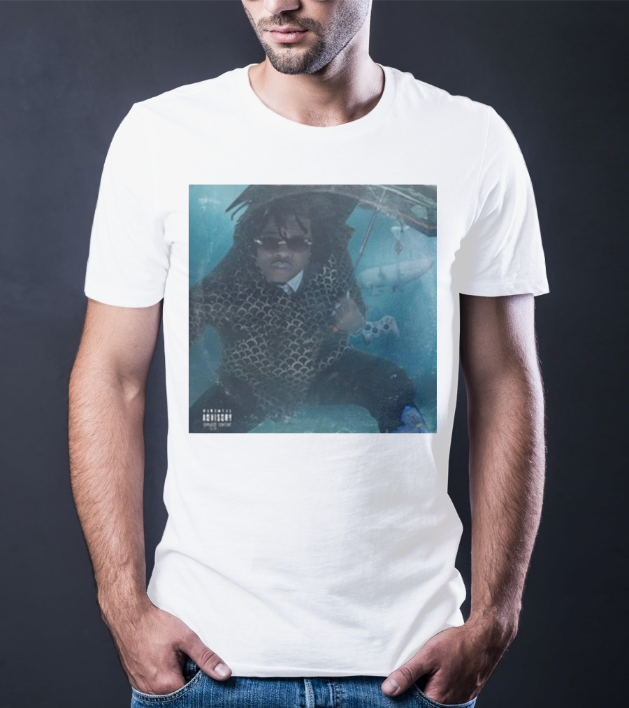 Parental Advisory Gunna Oceangate Album Cover Submarine Underwater T-Shirt