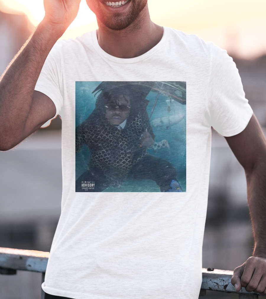 Parental Advisory Gunna Oceangate Album Cover Submarine Underwater T-Shirt