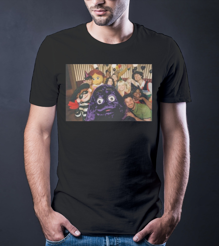 Hbd Funny Face Grimace McDonald's T-Shirt
