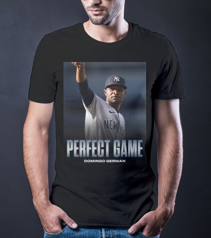 New York Yankees Domingo Germán Perfect Game T-Shirt