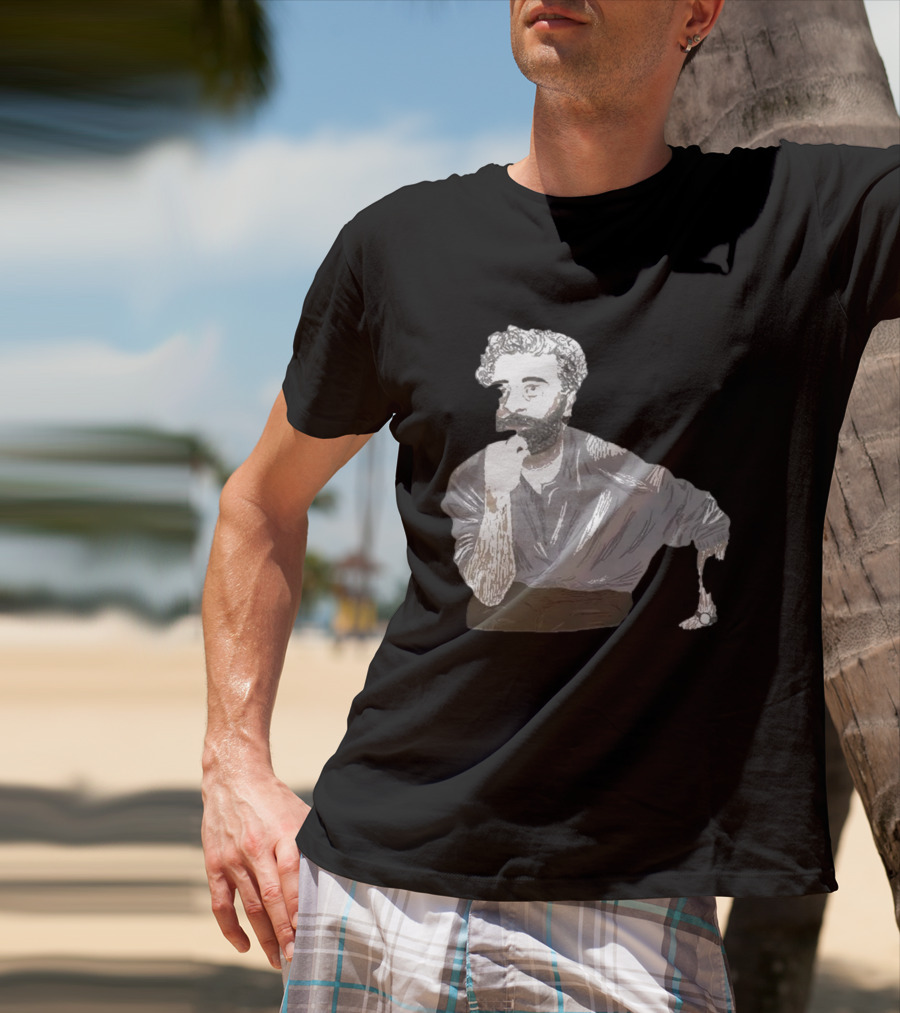 Super Yaki X Courtney LeSueur Oscar Thinking Pose T-Shirt