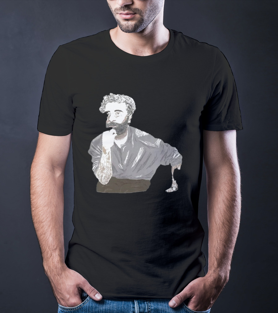 Super Yaki X Courtney LeSueur Oscar Thinking Pose T-Shirt