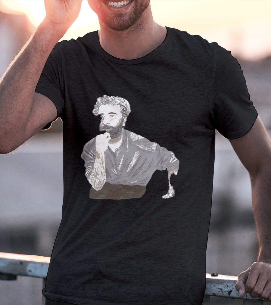 Super Yaki X Courtney LeSueur Oscar Thinking Pose T-Shirt