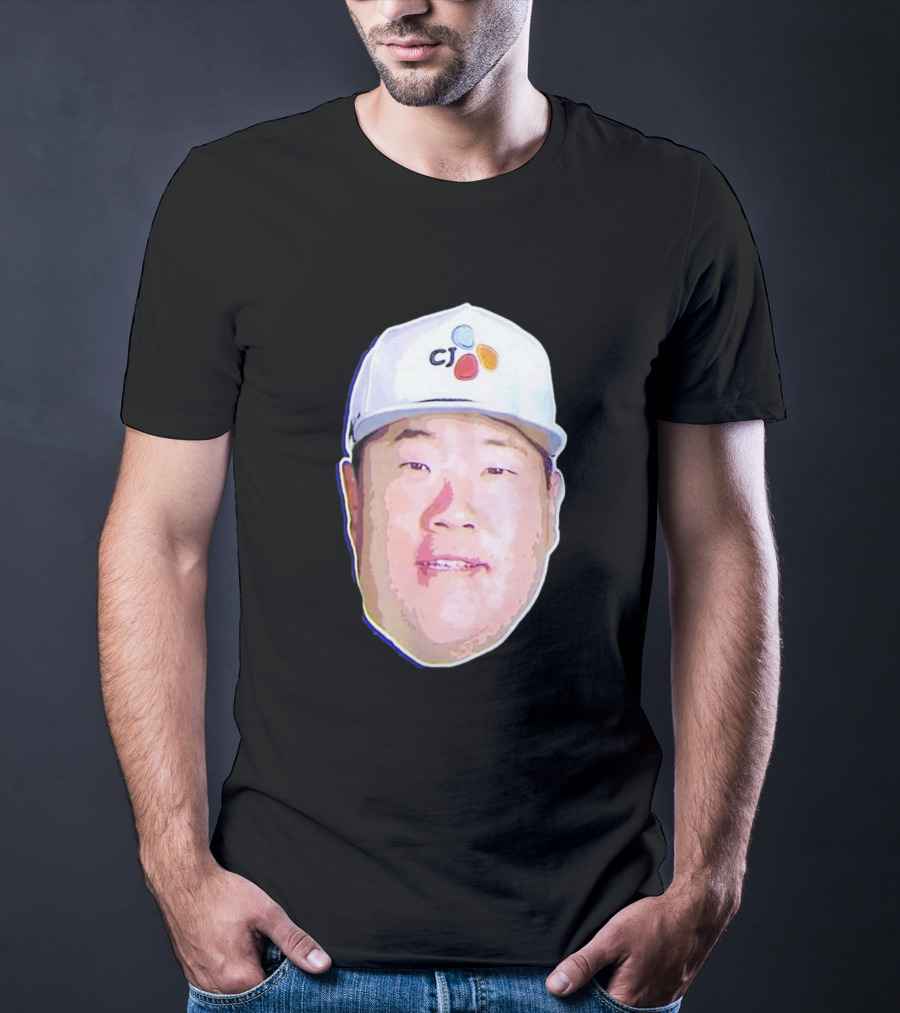 Big Head Sungjae Im CJ Cap Tracker T-Shirt